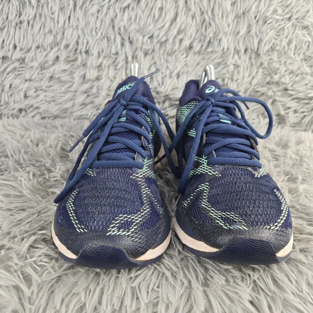 ASICS Gel-Nimbus 20 Running Shoes Womens 8.5 Navy Blue T850N Sneakers